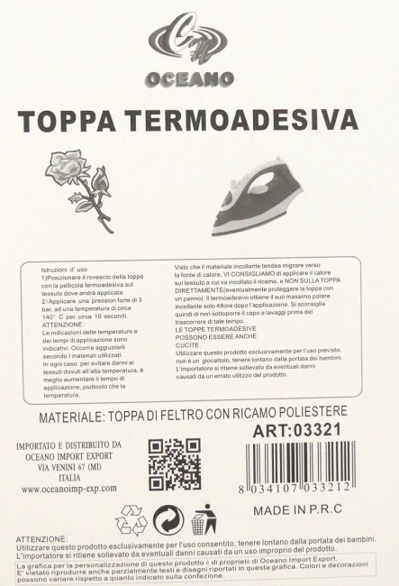 Patch thermocollant fleur rose rouge 