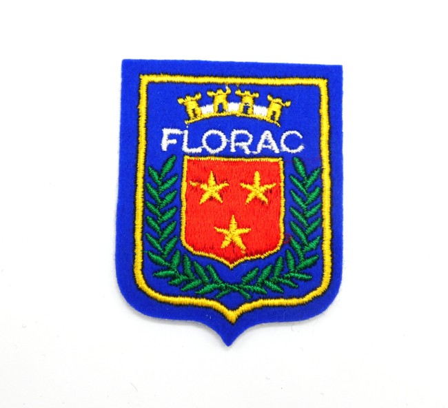 P1100340 Ecusson brodé ville FLORAC