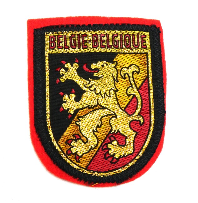 P1040540 Ecusson brodé pays Belgie - Belgique
