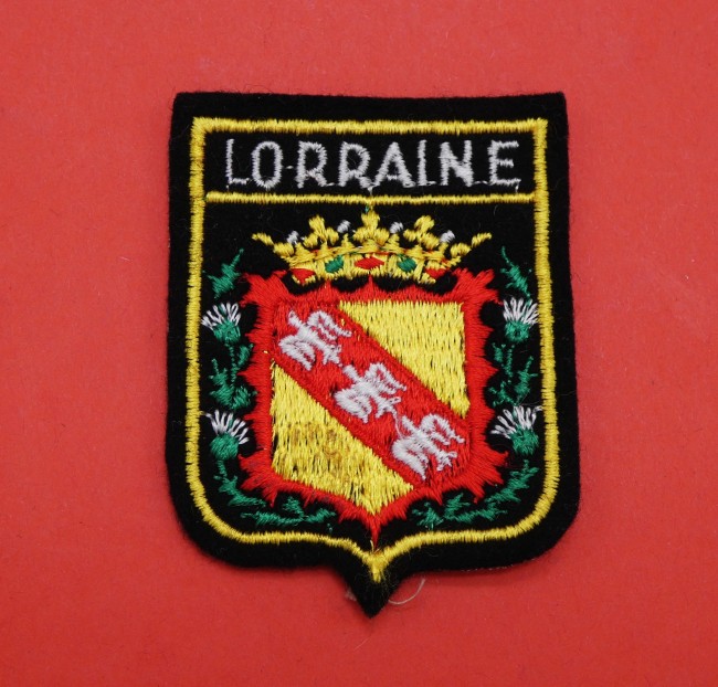 Ecusson brodé ville LORRAINE
