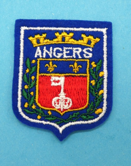 Ecusson brodé ville Angers 