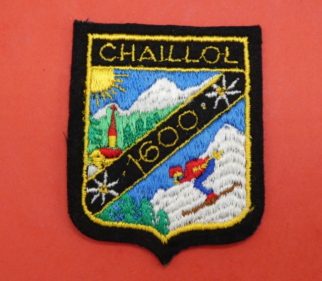 Ecusson brodé CHAILLOL 1600 m