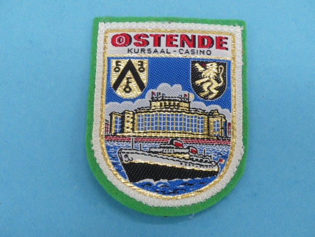 Ecusson brodé ville STENDE 