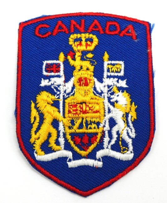 Pacth écusson drapeaux des lions Canada 