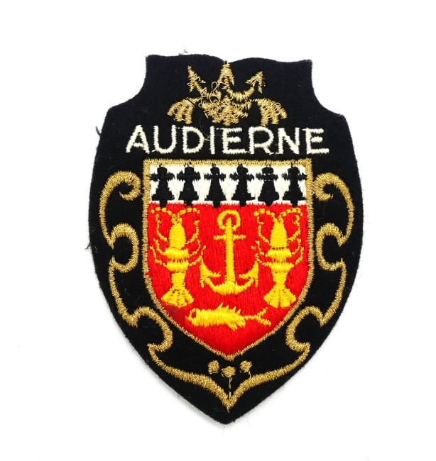 Ecusson brodé ville Audierne