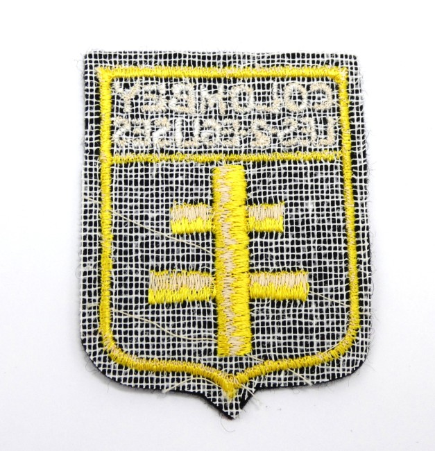 Ecusson brodé ville Colombey Les 2 Eglises 