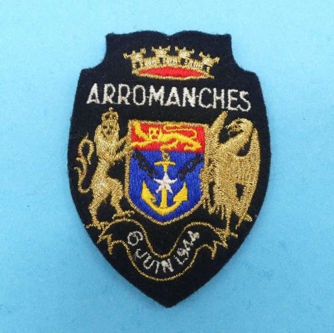 Ecusson brodé ville Cherbourg 