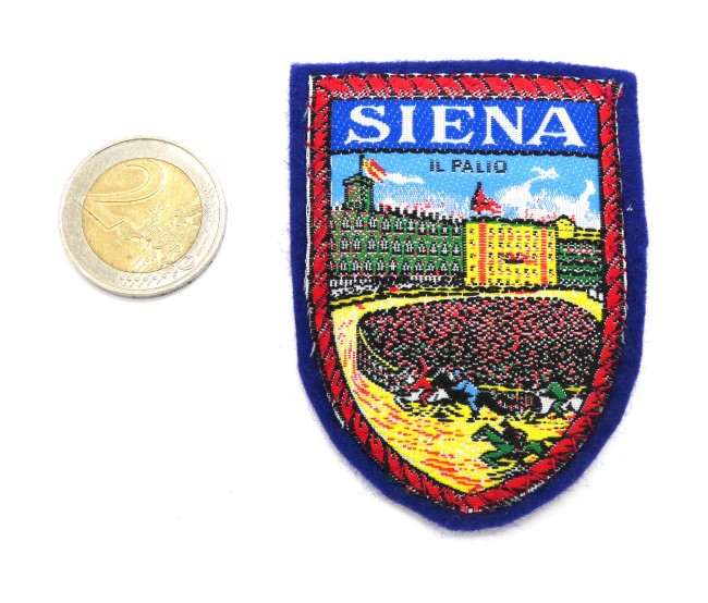 Ecusson brodé pays ville SIENA ( Italie )