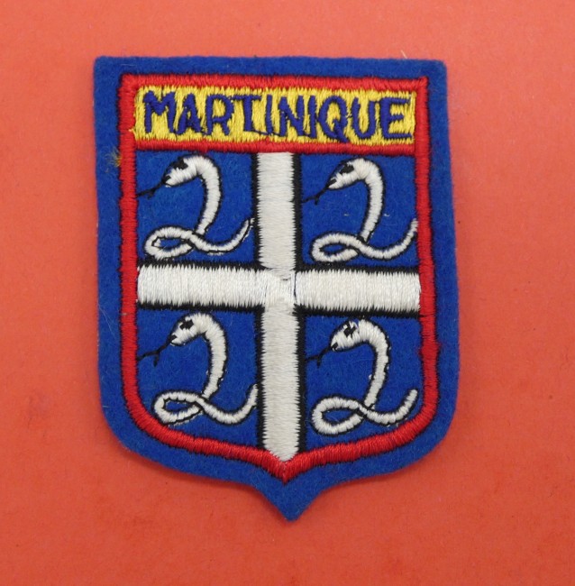 P1010550 Ecusson brodé MARTINIQUE