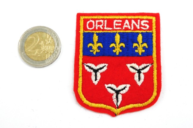 Ecusson brodé ville Orléans