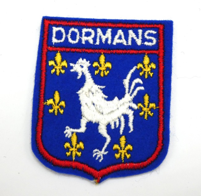 Ecusson brodé ville DORMANS