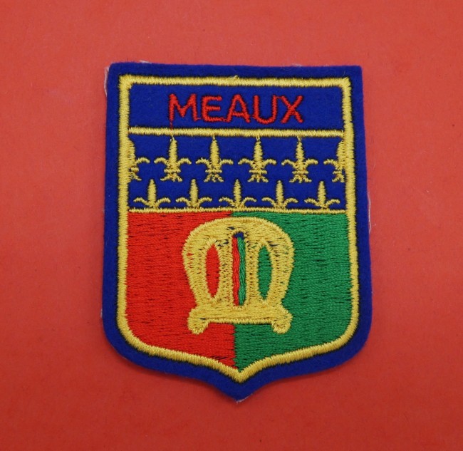 Ecusson brodé ville MEAUX