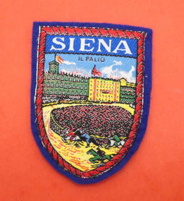 Ecusson brodé pays ville SIENA ( Italie )