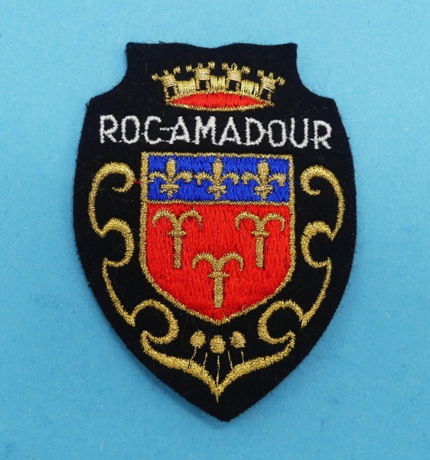 Ecusson meresse ville Rocamadour