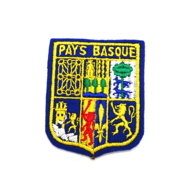 Ecusson feutrine ville pays Basque