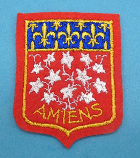 Ecusson brodé ville Amiens 