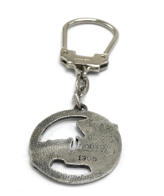 Ancien porte clé métal voiture ancienne - Tacot