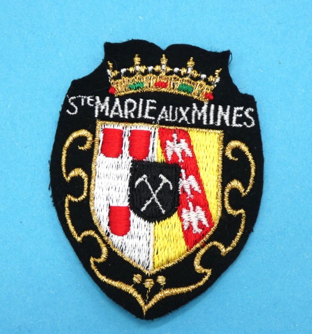 Ecusson brodé ville Ste MARIE AUX MINES 