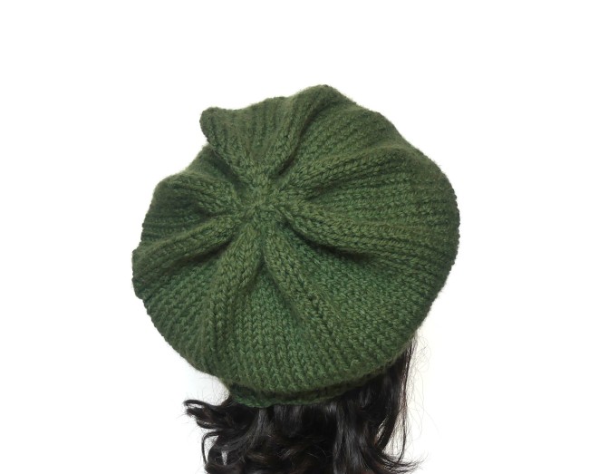 Béret femme Vert Kaki
