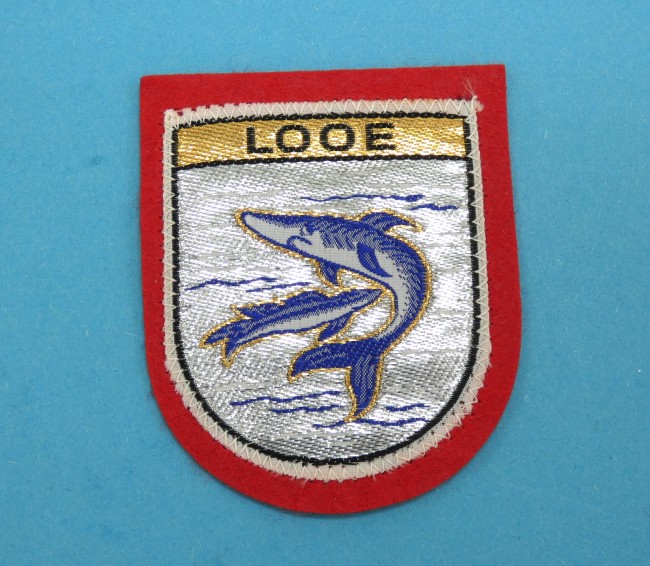 Ecusson brodé ville LOOE