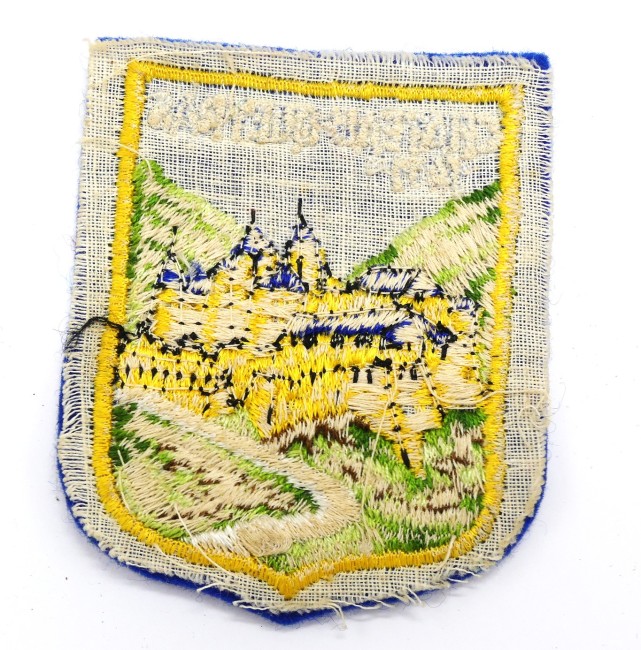 Ecusson brodé Château - Queyras 1411 m 