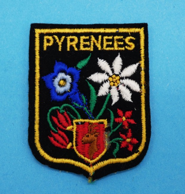 Ecusson brodé Pyrénées