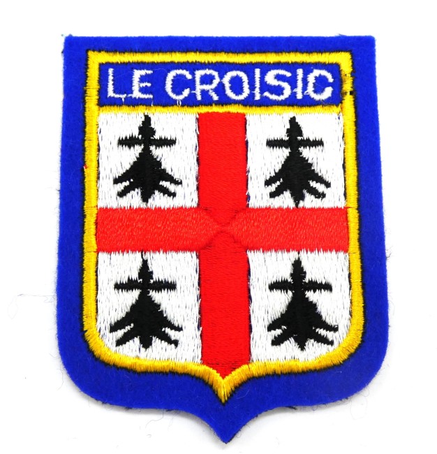 P1100011 Ecusson brodé ville Le Croisic