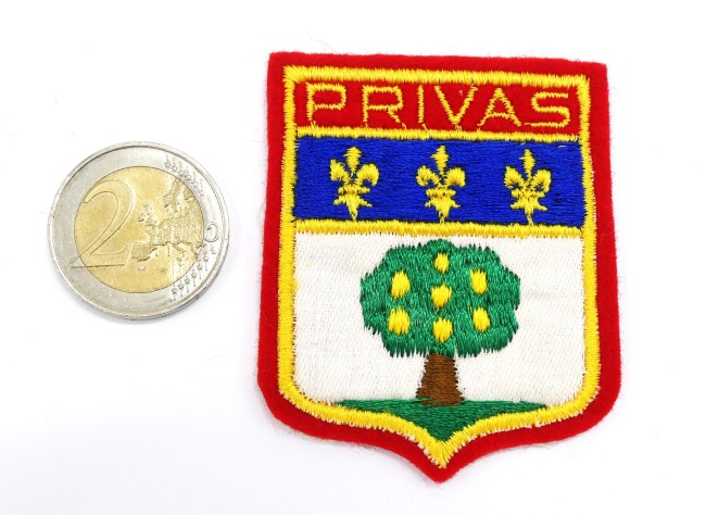 Ecusson brodé ville Privas