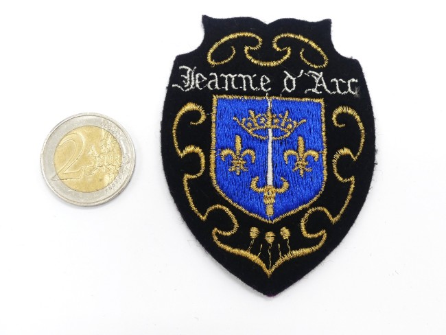 Ecusson meresse ville Jeanne d ' Arc