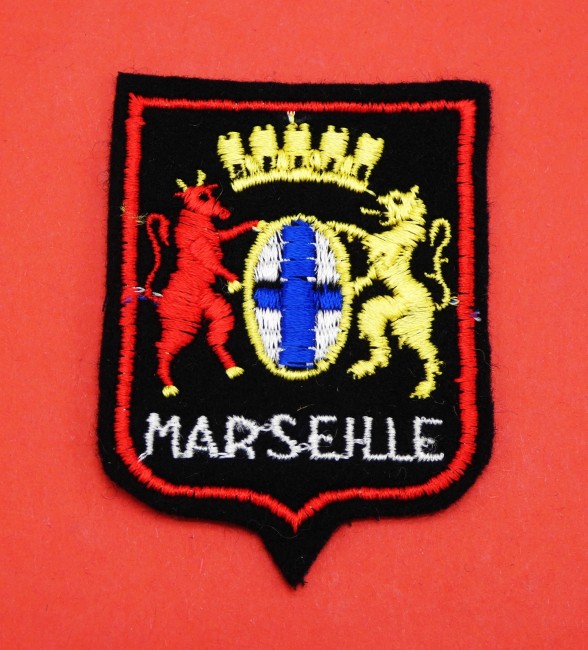 Ecusson collection brodé ville Marseille