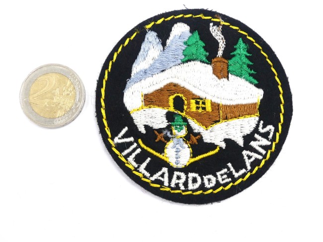 Ecusson brodé ville Villard de Lans