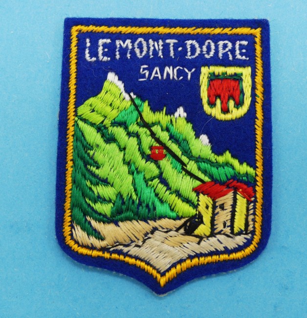 Ecusson brodé Le Mont - Doré - Sancy