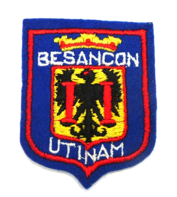P1090956 Ecusson brodé ville Besançon