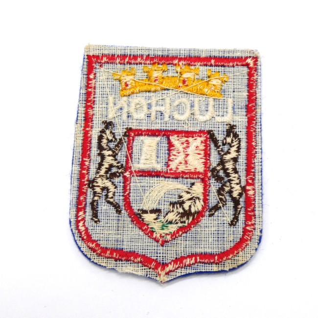 Ecusson brodé ville LUCHON 