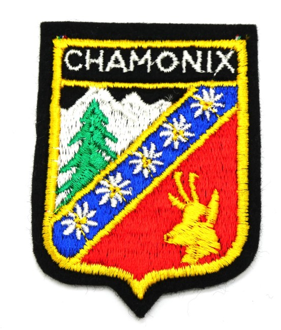 P1070365 Ecusson brodé ville CHAMONIX