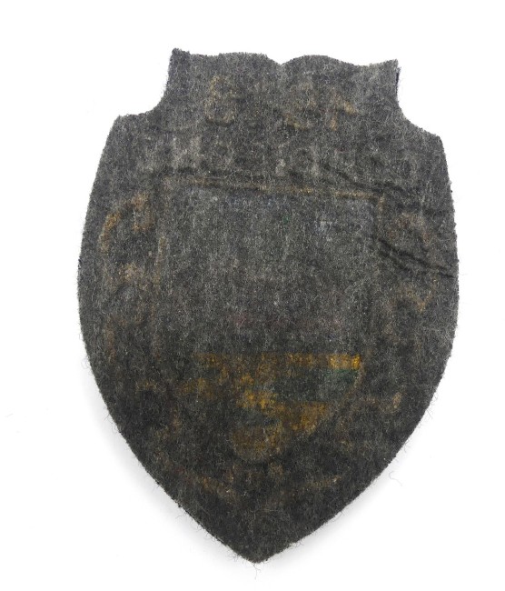 Ecusson meresse brodé Compiegne 1918 