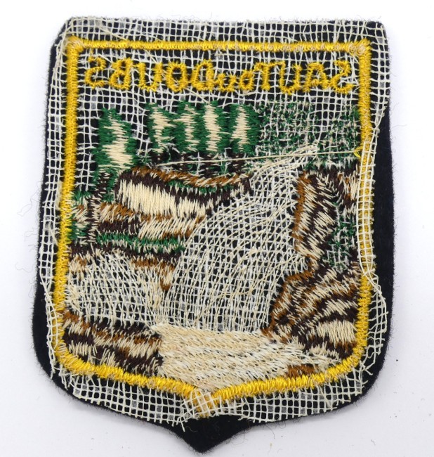 Ecusson brodé Saut du Doubs