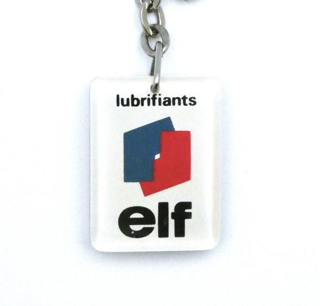Porte clé elf lubrifiants