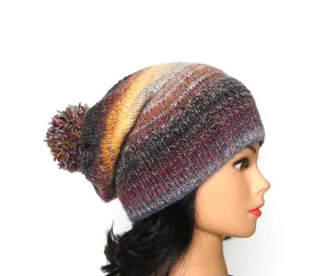 Bonnet femme multicolore DMC Pirouette 
