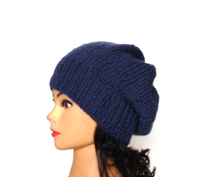 Béret femme bleu Plassard Leader