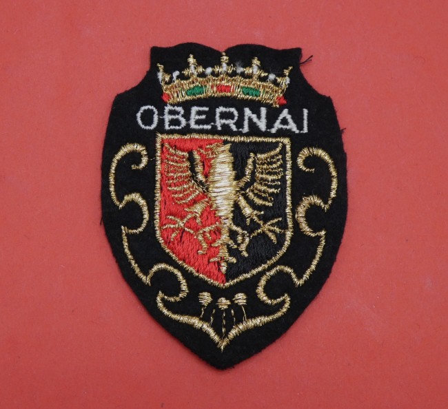 Ecusson brodé ville OBERNAI 