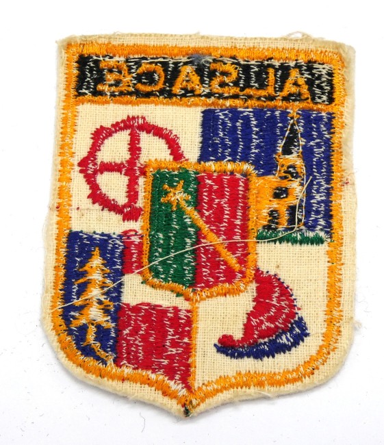 Ecusson collection brodé ville région ALSACE