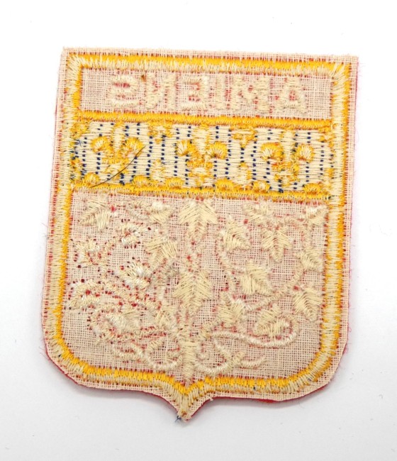Ecusson brodé ville Amiens 