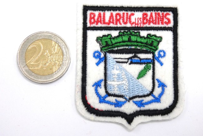 Ecusson brodé Balaruc Les Bains