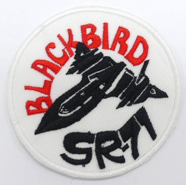 Patch écusson avion chasse Blackbird SR-71