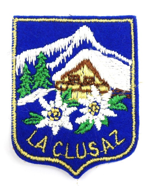 Ecusson brodé collection La clusaz