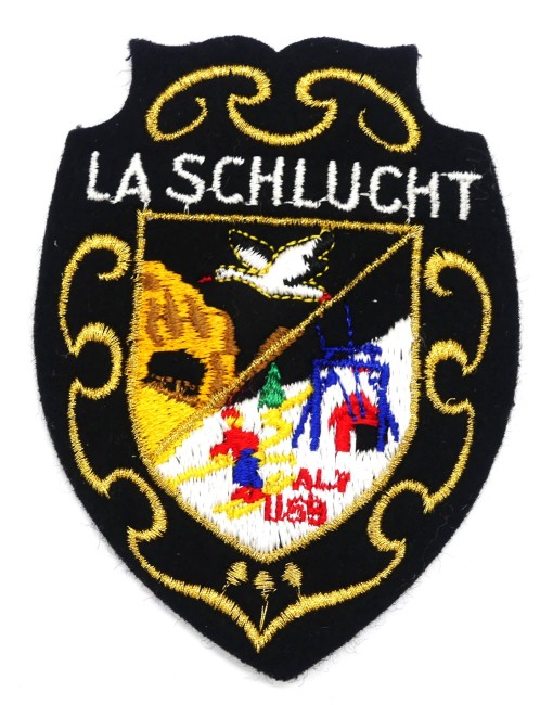 Ecusson brodé ville La Schlucht
