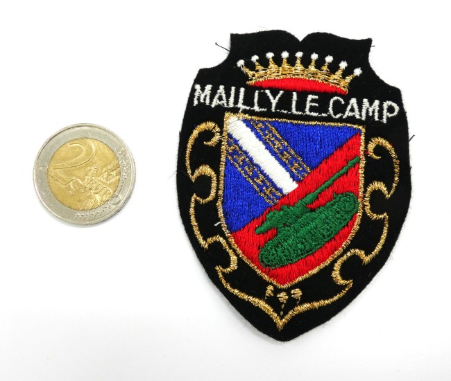 Ecusson brodé ville Mailly le Camp