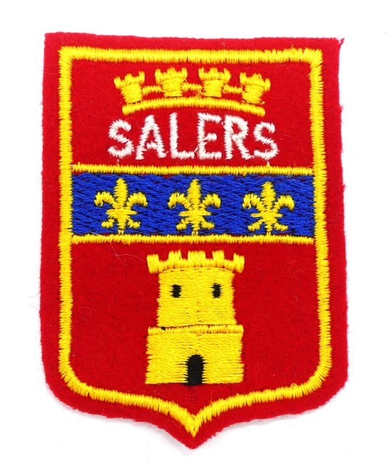 Ecusson brodé ville SALERS 