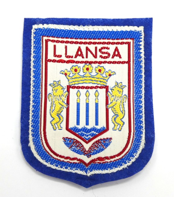  Ecusson brodé pays Ville LLANSA 